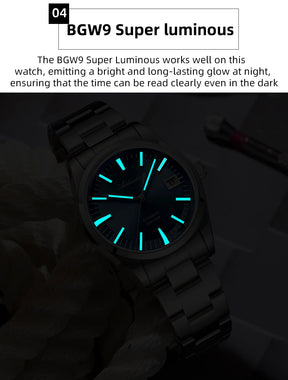 ADDIESDIVE Watches for Men 39mm Luxury NH35 Automatic Watch AD2077 Mechanical Wristwatch New Luminous Waterproof 100m Diving