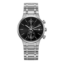 BERNY Watches for Men Fashion Casual Multi-function Chronograph Quartz Men's Watch Luminous Date Colorful Sports Wristwatch