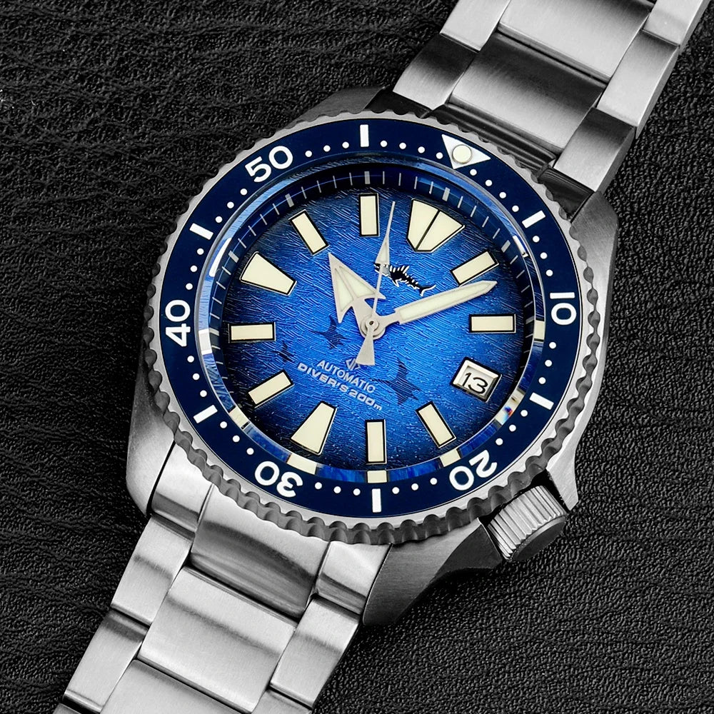 Heimdallr SKX007 Titanium Dive Watch – NH35 Automatic, Sapphire Crystal, 20Bar Water Resistant, C3 Luminous
