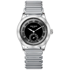 Pierre Philippe Field Watch – Black Enamel Dial Retro Arrow Pilot Watch, ST17 Mechanical Manual Wind