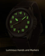 Seagull Goujian Sword Men's Mechanical Watch – 100M Waterproof Luminous