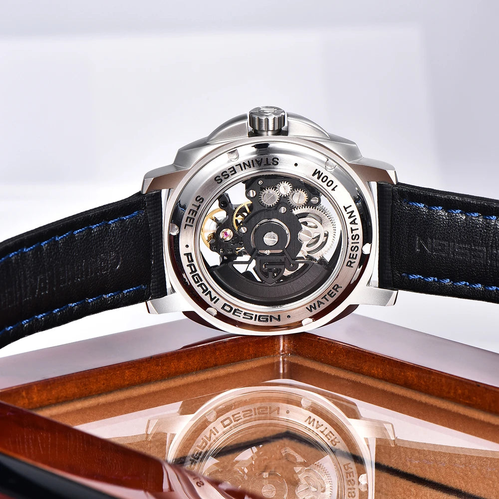 Pagani Design 40mm Automatic Men’s Watch – Sapphire, 100M Waterproof