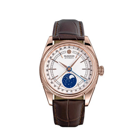 Sugess Men’s Automatic Watch 40mm – ST2108 Movement, Moonphase, Sapphire Crystal