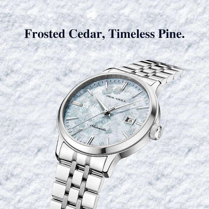 Seagull 6182 Couple Automatic Watch – Men & Women Mechanical, Simple Luxury Design