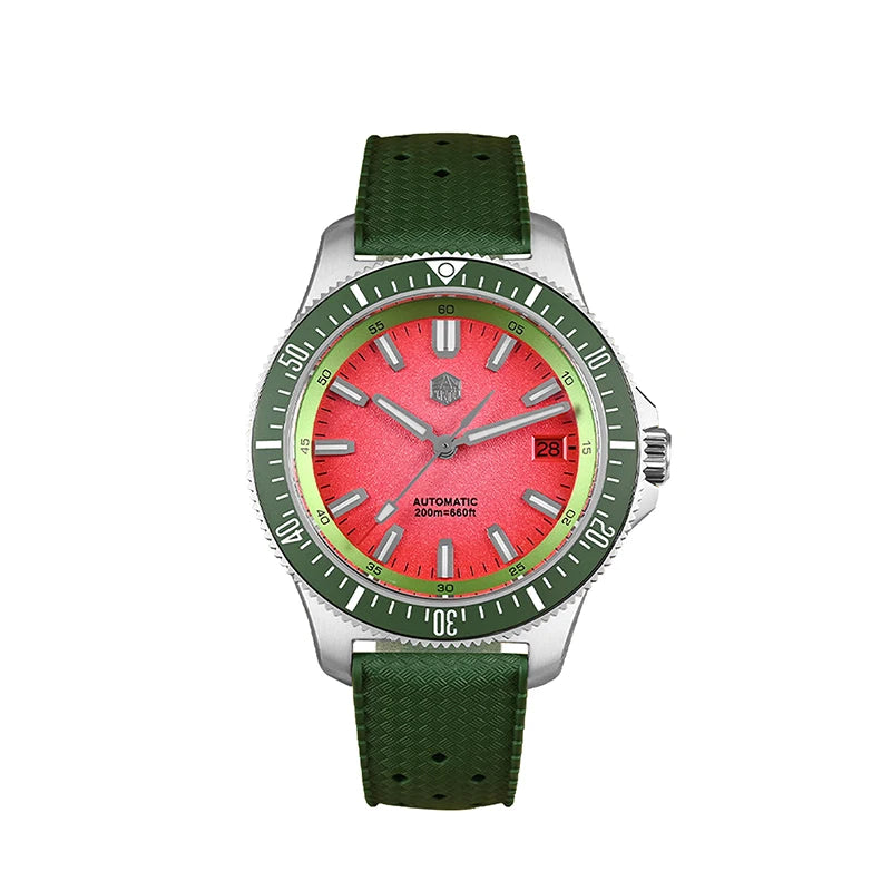 San Martin SN0118 40mm Dive Watch – NH35 Automatic Mechanical, 200m Water Resistant