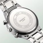 BERNY Men's Chronograph Quartz Watch – Luminous Multi-Function Wristwatch