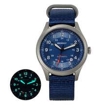 BERNY Men's Automatic Full Titanium Watch