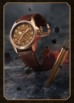 Seagull Goujian Sword Men's Mechanical Watch – 100M Waterproof Luminous