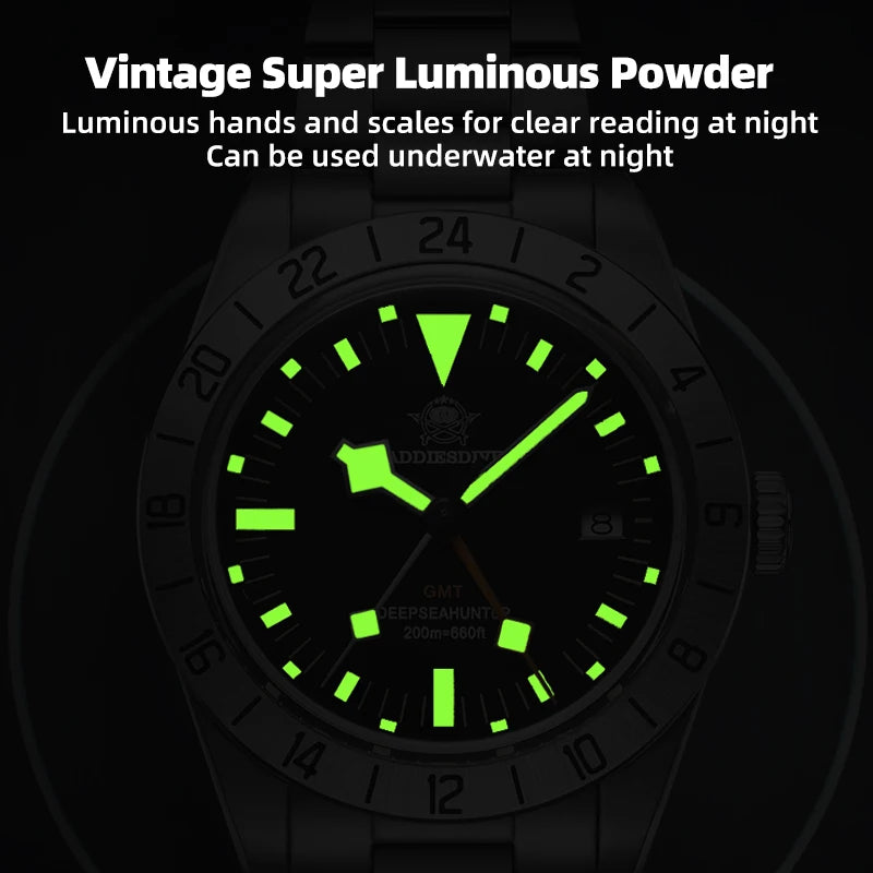 ADDIESDIVE AD2036 GMT Watch