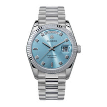 Sugess Men’s Automatic Watch 36mm – SL3034 Movement, Rose Gold, Sapphire Crystal, Date Display