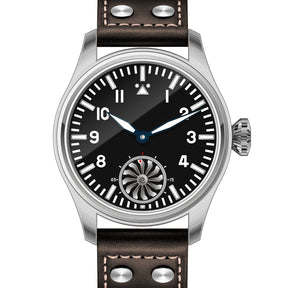 Hruodland Pilot Men's Manual Mechanical Watch – ST3620 Sapphire BGW9 Luminous 5Bar