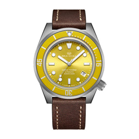 Seagull Men’s Automatic Mechanical Dive Watch – Titanium, Sapphire Glass