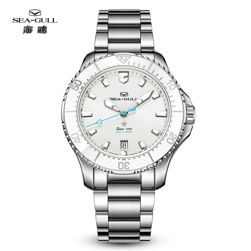Seagull Ocean Series Pro 1211 Women's Watch – Mother of Pearl Dial 30Bar Waterproof