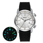 BERNY Men's Automatic Diver Watch – 200M Waterproof, Miyota 8215, Sapphire