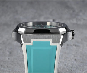 San Martin SN0075 Men's Automatic Watch 43mm – Miyota 9120 Multifunction Waterproof Luminous