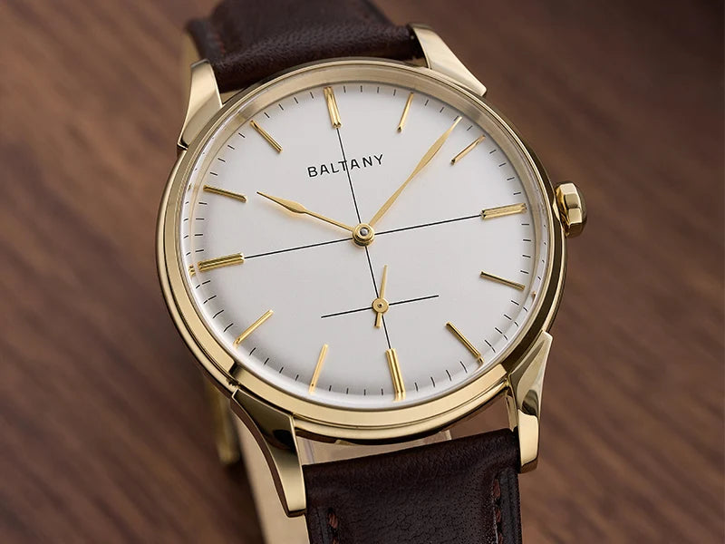Baltany Men’s Mechanical Watch 38.5mm – Automatic & Manual Wind, ST1701/ST1700, Sapphire Glass, Small Seconds, 50m Waterproof