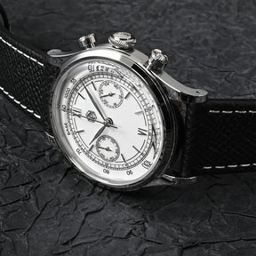 San Martin Men's Chronograph Quartz Watch – 38mm VK64, Sapphire Glass SN0101