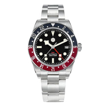 San Martin SN0109 GMT Automatic Watch – 39mm Sapphire Crystal, NH34 GMT Men's Luxury Watch