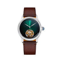 Sugess 38mm Tourbillon Men’s Watch – Minimalist Mechanical Handwind with Dome Sapphire Crystal