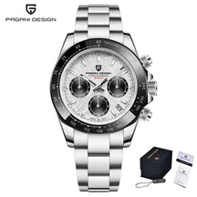 PAGANI DESIGN Men's Chronograph Quartz Watch – Sapphire, Stainless Steel, VK63
