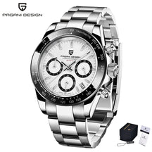 PAGANI DESIGN Men's Chronograph Quartz Watch – Sapphire, Stainless Steel, VK63