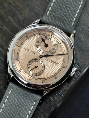 FARASUTE Men's Manual Mechanical Watch – Seagull Movement Sapphire Regulator Waterproof