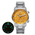 BERNY Men's Automatic Diver Watch – 200M Waterproof, Miyota 8215, Sapphire