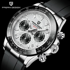 2026 Pagani Design PD-1664 Luxury Chronograph Watch - Japanese VK63 Quartz, Luminous Sapphire Edition