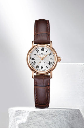Seagull 1046L Women's Watch – Elegant Textured Dial Water Resistant Dress