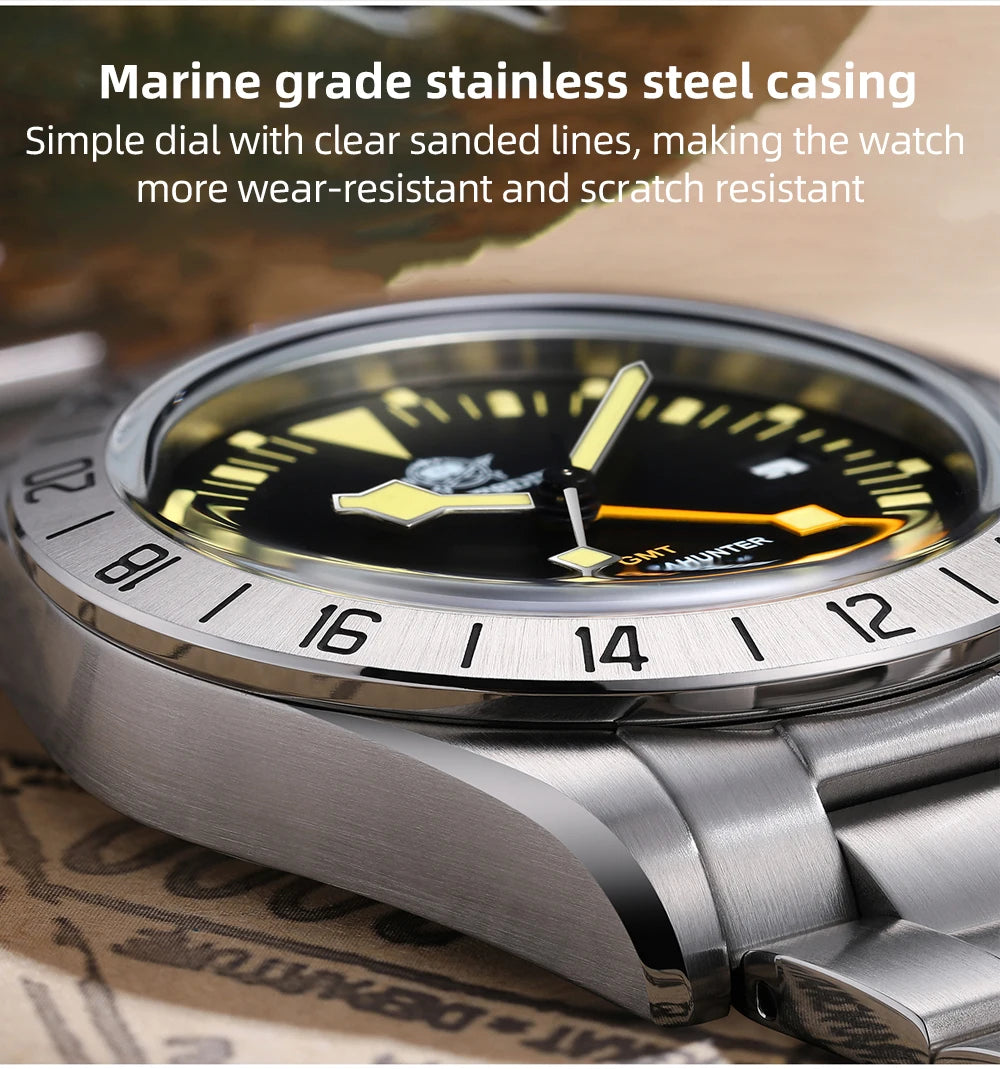 ADDIESDIVE AD2036 GMT Watch