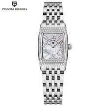 PAGANI DESIGN Women’s Quartz Watch 22mm – Sapphire Crystal, Stainless Steel, 50m Water Resistant