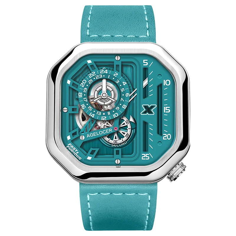 AGELOCER Fast & Furious Racing Watch – Men’s Automatic Mechanical