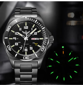 Yelang V1019 44MM Men's Watch NH36 100M Deep Diving Mechanical Automatic Watch