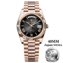 Pagani Design DD40 Men's Automatic Watch – NH36A Gold White Day-Date 2026