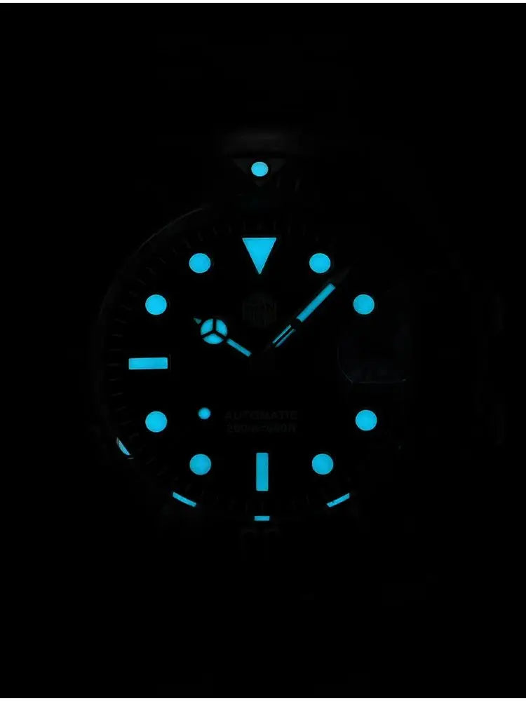 San Martin SN0017 Automatic Dive Watch – 40mm Sapphire Crystal 200M Waterproof Men's Luxury Mechanical Watch