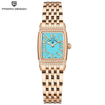 PAGANI DESIGN Women’s Quartz Watch 22mm – Sapphire Crystal, Stainless Steel, 50m Water Resistant