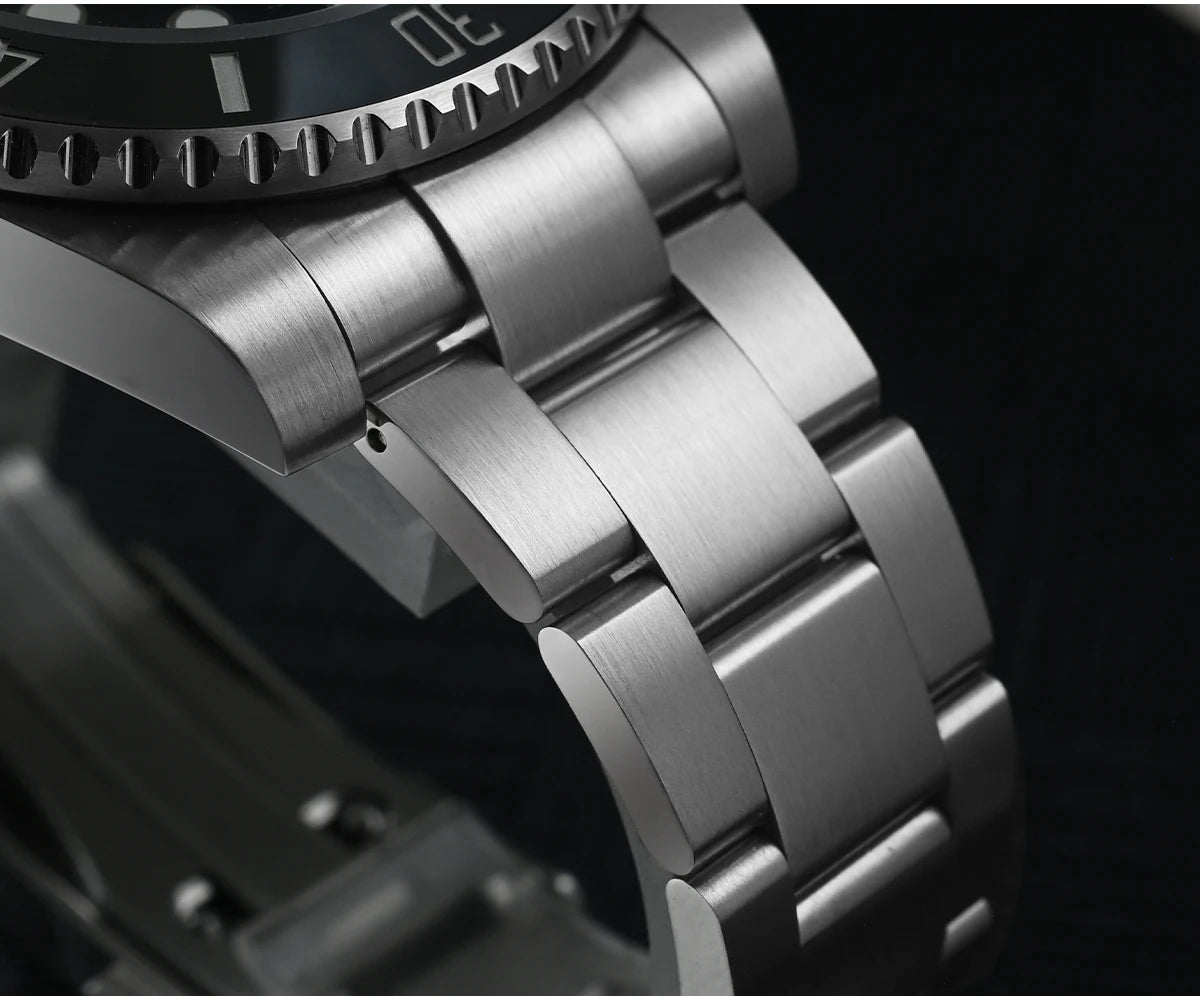 San Martin SN0017 Automatic Dive Watch – 40mm Sapphire Crystal 200M Waterproof Men's Luxury Mechanical Watch