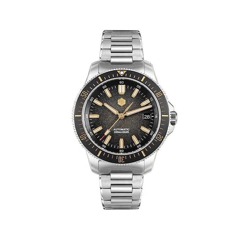 San Martin SN0118 40mm Dive Watch – NH35 Automatic Mechanical, 200m Water Resistant