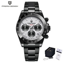 PAGANI DESIGN Men's Chronograph Quartz Watch – Sapphire, Stainless Steel, VK63
