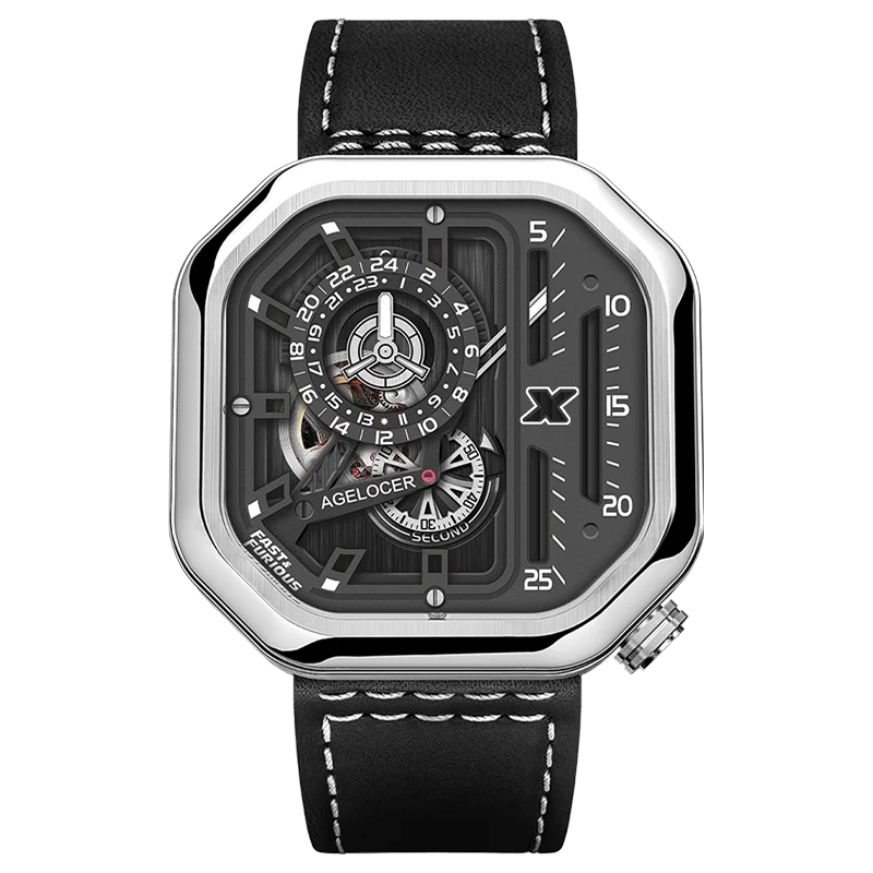 AGELOCER Fast & Furious Racing Watch – Men’s Automatic Mechanical
