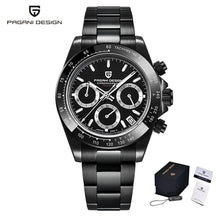 PAGANI DESIGN Men's Chronograph Quartz Watch – Sapphire, Stainless Steel, VK63