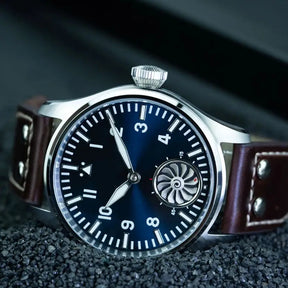 Hruodland Pilot Men's Manual Mechanical Watch – ST3620 Sapphire BGW9 Luminous 5Bar