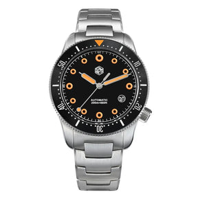 San Martin SN0142 Automatic Dive Watch – 39.5mm Sapphire Crystal 200M Waterproof Men's Mechanical Watch