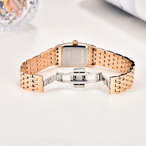 PAGANI DESIGN Women’s Quartz Watch 22mm – Sapphire Crystal, Stainless Steel, 50m Water Resistant