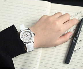 San Martin SN0151 Women’s Luxury Quartz Watch – Ronda 703, 200M Waterproof