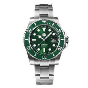 San Martin SN0017 Automatic Dive Watch – 40mm Sapphire Crystal 200M Waterproof Men's Luxury Mechanical Watch