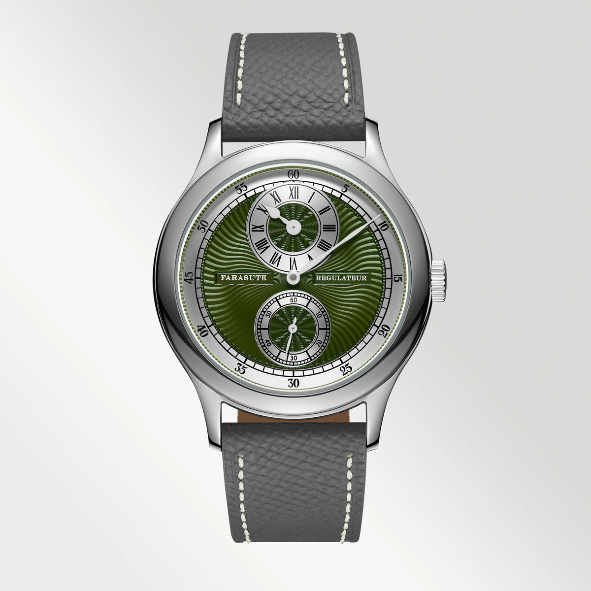 FARASUTE Men's Manual Mechanical Watch – Seagull Movement Sapphire Regulator Waterproof