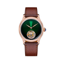 Sugess 38mm Tourbillon Men’s Watch – Minimalist Mechanical Handwind with Dome Sapphire Crystal