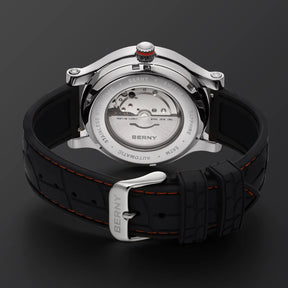 BERNY Miyota 8215 Automatic Men’s Watch – Sapphire, Super Luminous