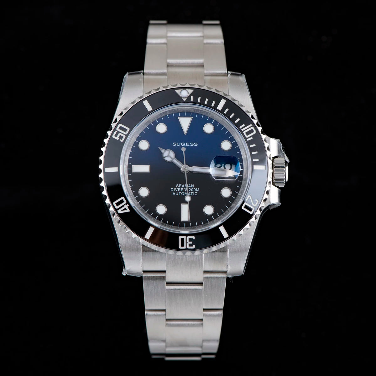 Seagull Goujian Sword Men's Mechanical Watch – 100M Waterproof Luminous 419.87.1139